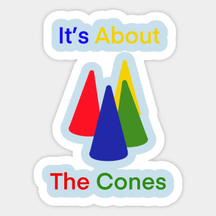 Cones of Dunshire Sticker